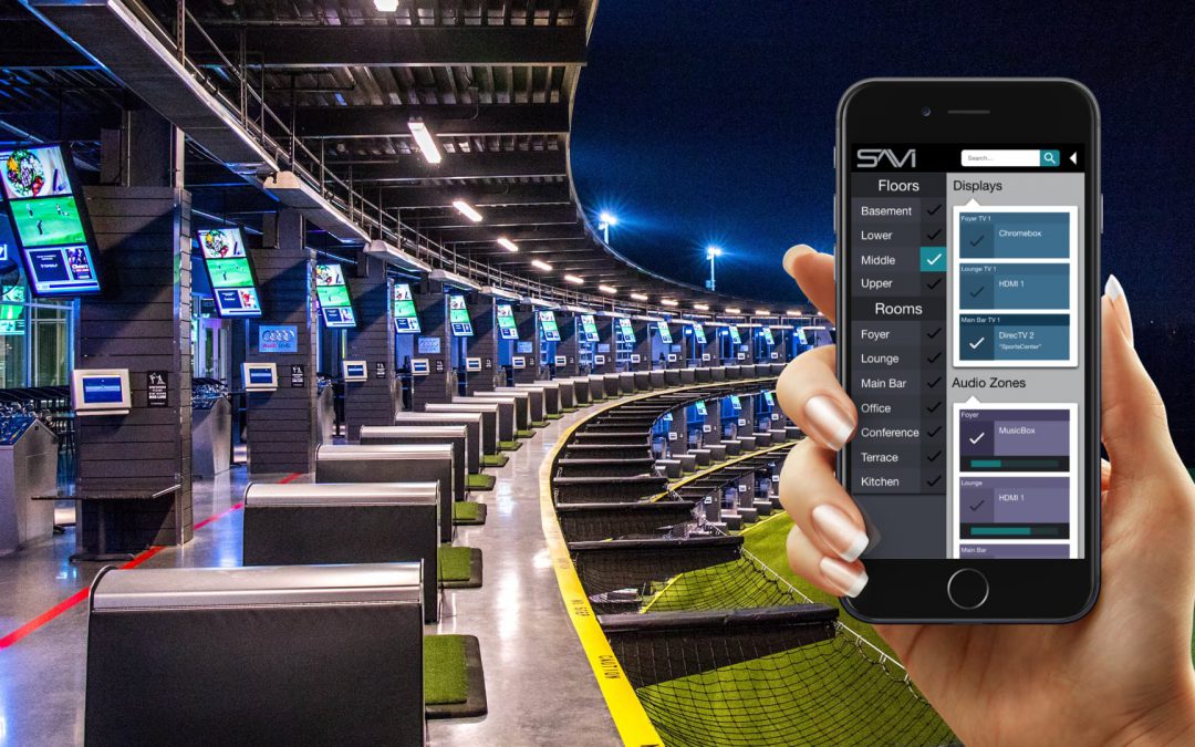 SAVI Joins LG and Topgolf for InfoComm Connected Panel