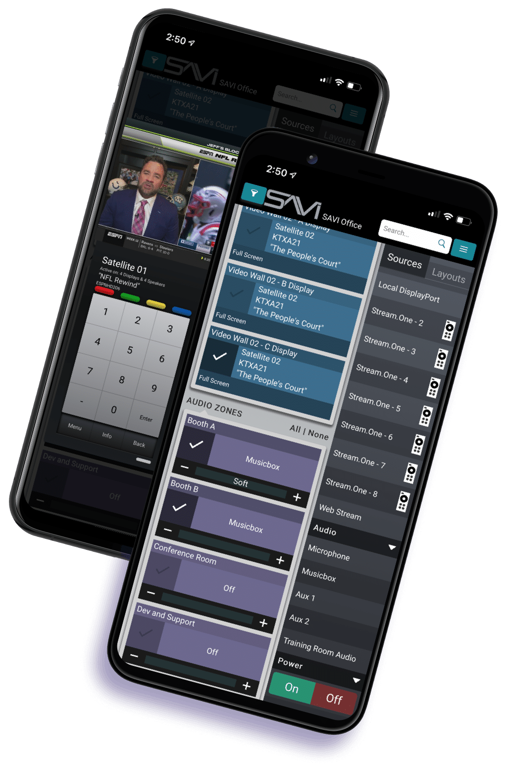 SAVI Controls App SAVI Controls App