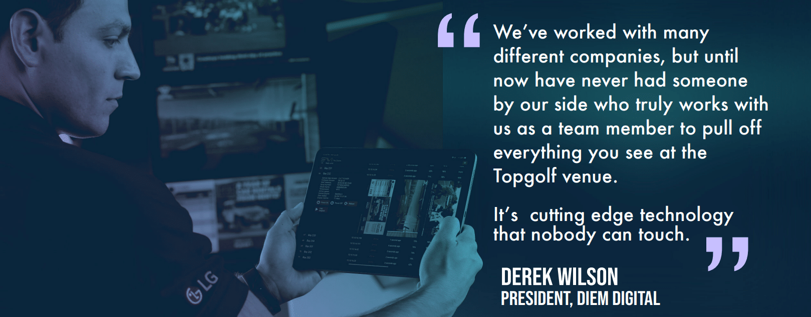 top golf case study quote
